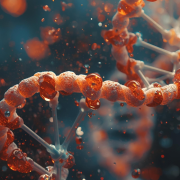 Helicase Enzymes Unwinding DNA